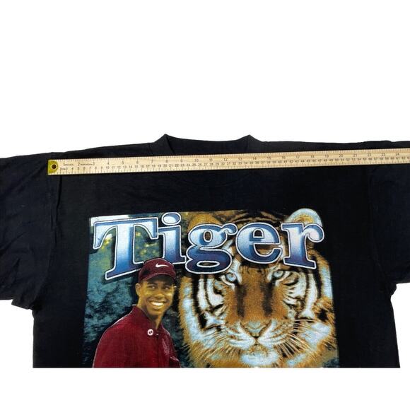 Authentic Vintage 90’s Tiger Woods Masters Champion T-shirt R20 - Picture 8 of 13